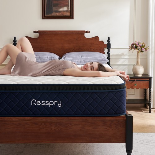Resspry doule mattress 12 - resspry, mattress,