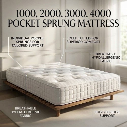 Luxury orthopaedic pocket - luxury,