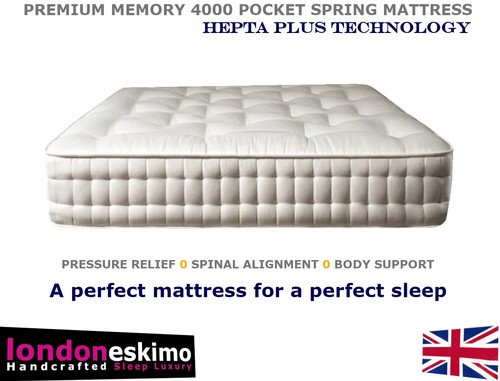 Hand tufted mattress - mattress, memory