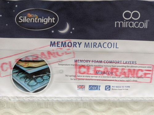 Silentnight small double 4 - double, 3/4